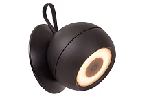 Настенный светильник LED Lunex 27251/02/30 Lucide уличный IP54 чёрный 1 лампа, плафон чёрный в стиле современный LED