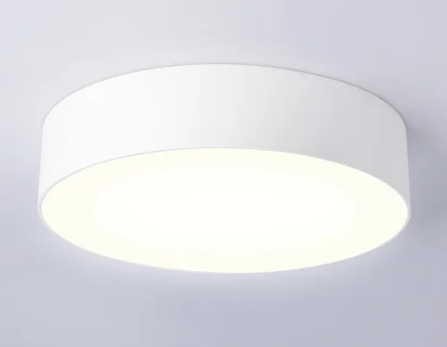 Светильник потолочный LED Air Alum FV5519 Ambrella light белый 1 лампа, основание белое в стиле современный хай-тек  фото 3