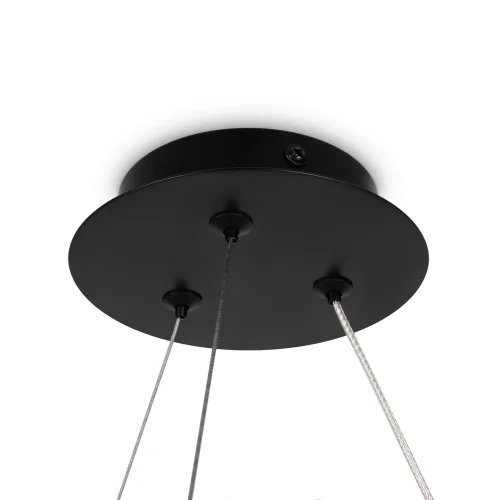 Светильник подвесной Balance MOD317PL-04B Maytoni белый 4 лампы, основание чёрное в стиле современный шар фото 7