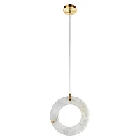 Светильник подвесной LED Soho 10410/A LOFT IT белый на 1 лампу, основание бронзовое в стиле современный 