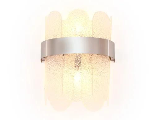 Бра Traditional TR5337 Ambrella light прозрачный на 2 лампы, основание хром в стиле классический 