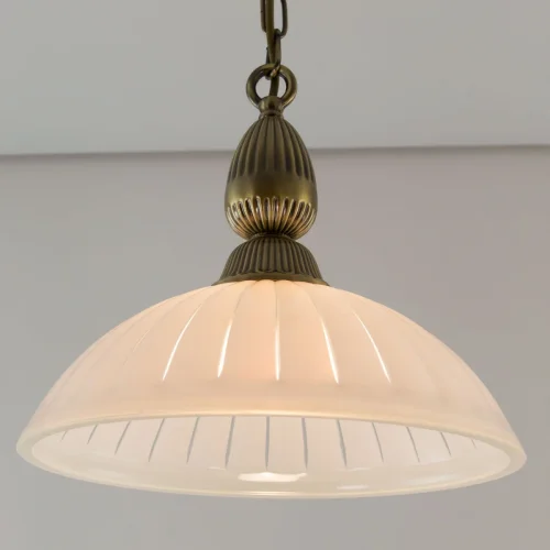 Светильник подвесной Латур CL413212 Citilux белый 1 лампа, основание бронзовое в стиле классический  фото 10