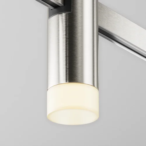 Трековый светильник Skim Flarity 3000K 3Вт 60° TR145-1-3W3K-W-PT Maytoni никель для шинопроводов серии Magnetic trаck system Flarity никель фото 2