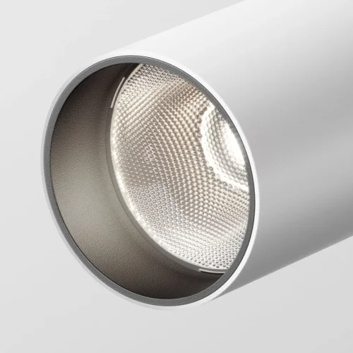Светильник накладной Focus LED C055CL-L12W4K-W-W Maytoni белый 1 лампа, основание белое в стиле хай-тек современный круглый фото 3