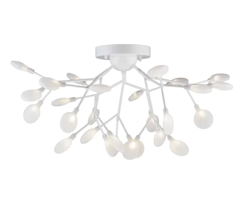 Люстра потолочная Ветта 07521-27,01 Kink Light белая на 27 ламп, основание белое в стиле современный флористика ветви