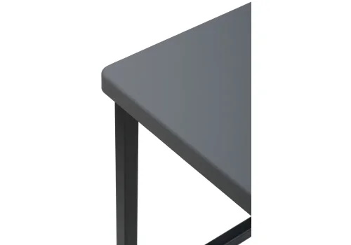 Барный стул Лофт темно-серый / черный матовый 432939 Woodville, серый/, ножки/металл/чёрный, размеры - ****340*340 фото 3