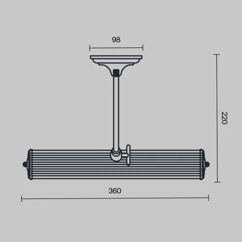 Подсветка для картин Renoir PIC118-22-R Maytoni бронзовая в стиле классический фото 6 Подсветка для картин Renoir PIC118-22-R Maytoni бронзовая в стиле классический фото 6