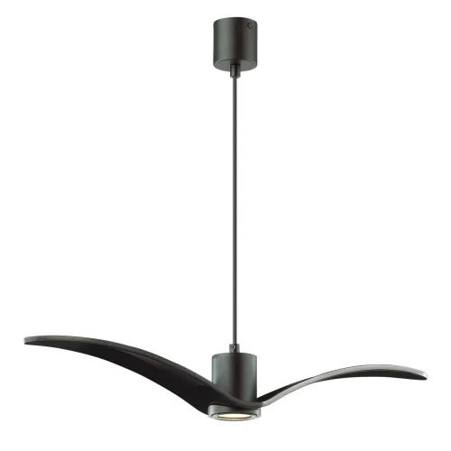 Светильник подвесной Birds 4902/1A Odeon Light чёрный 1 лампа, основание чёрное в стиле современный птички фото 2