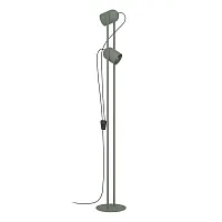 Торшер Tilston 44137 Eglo для чтения зелёный на 2 лампы, основание зелёное в стиле современный лофт 