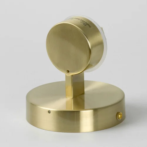 Бра Aqua LSP-8858 Lussole прозрачный на 1 лампа, основание матовое золото в стиле современный  фото 4