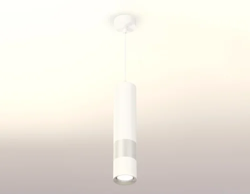 Светильник подвесной Techno spot XP7401110 Ambrella light белый 1 лампа, основание белое в стиле хай-тек модерн  фото 2