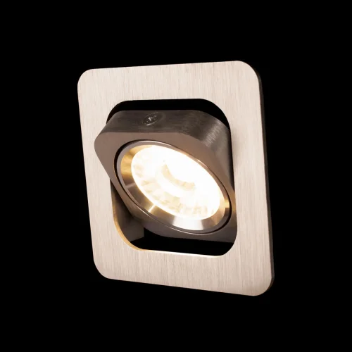 Светильник точечный LED Screen 10328/A Chrome LOFT IT серебряный 1 лампа, основание серебряное в стиле современный хай-тек квадратный фото 4