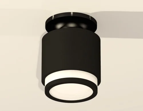 Светильник накладной Techno spot XS7511063 Ambrella light чёрный 1 лампа, основание чёрное в стиле хай-тек современный круглый фото 3