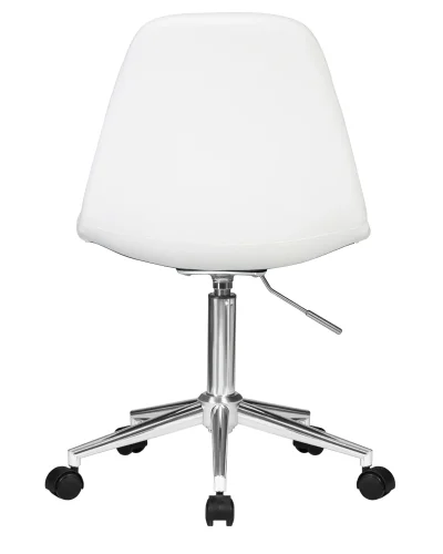 Офисное кресло набор 2 шт. SET-2 9800-LM MONTY, цвет белый Dobrin, /экокожа, ножки/металл/хром, размеры - 820*930***620*620 фото 6 Офисное кресло набор 2 шт. SET-2 9800-LM MONTY, цвет белый Dobrin, /экокожа, ножки/металл/хром, размеры - 820*930***620*620 фото 6