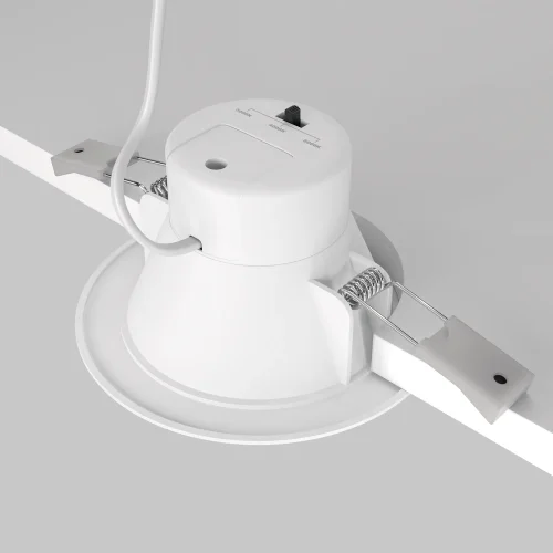 Светильник точечный LED Stockton DL015-6-L7W Maytoni белый 1 лампа, основание белое в стиле современный  фото 7