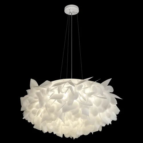 Люстра подвесная Слизия / Clizia 10594/780 White LOFT IT белая на 5 ламп, основание в стиле современный арт-деко фото 2
