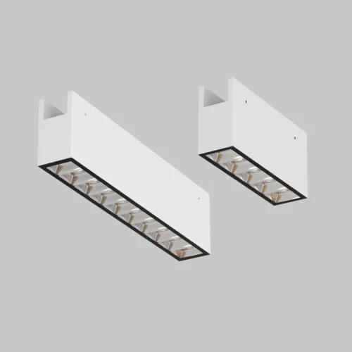 Трековый светильник LED уличный Points O-TR01-2-S-10WW3K Maytoni белый для шинопроводов серии Points белый фото 6