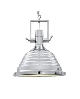 Светильник подвесной Braggi LDP 706 CHR Lumina Deco хром 1 лампа, основание хром в стиле лофт 