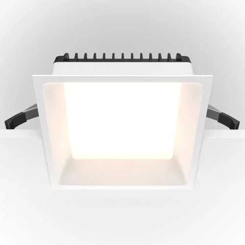 Светильник точечный LED Okno DL056-18W3K-W Maytoni белый 1 лампа, основание белое в стиле современный хай-тек  фото 4