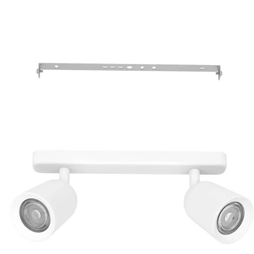 Спот с 2 лампами Camaldoli 901946 Eglo белый GU10 в стиле современный фото 4 Спот с 2 лампами Camaldoli 901946 Eglo белый GU10 в стиле современный фото 4