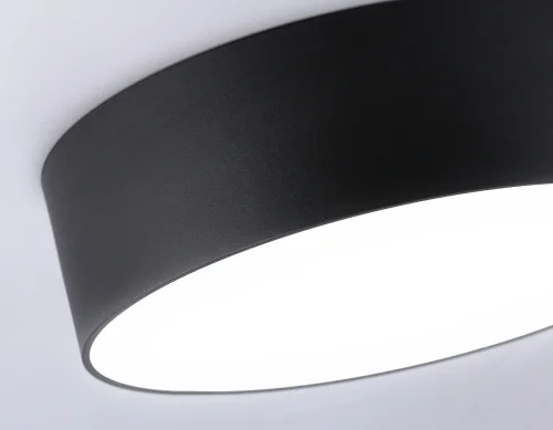 Светильник потолочный LED Air Alum FV5534 Ambrella light чёрный 1 лампа, основание чёрное в стиле современный хай-тек  фото 5