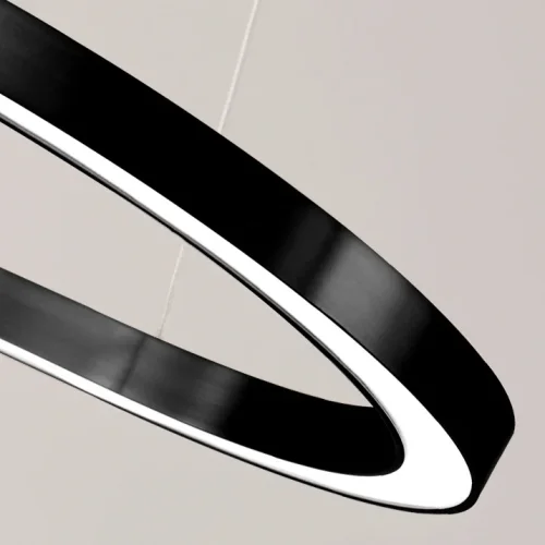 Светильник подвесной CRUISE B LONG L100 220444-23 ImperiumLoft белый 1 лампа, основание чёрное в стиле современный минимализм  фото 5