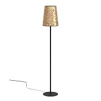 Торшер Castuera 390295 Eglo  золотой 1 лампа, основание чёрное в стиле современный арт-деко
