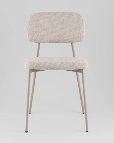 Стул Chao, серый, серые ножки, 2шт./уп. УТ000039975 Stool Group, серый/рогожка, ножки/металл/серый, размеры - *780**** фото 7