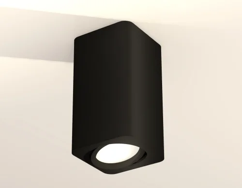Светильник накладной Techno Spot XS XS7821010 Ambrella light чёрный 1 лампа, основание чёрное в стиле хай-тек современный квадратный фото 2