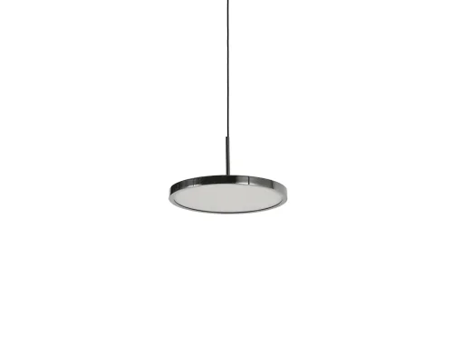 Светильник подвесной LED 3511/S black glossy Newport белый 1 лампа, основание чёрное в стиле американский современный  фото 2
