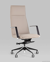 Кресло руководителя TopChairs Arrow, светло-серый УТ000038537 Stool Group, /, ножки//, размеры - ****630*615
