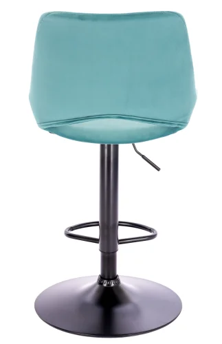 Барный стул Flash Ткань Бирюзовый EP Flash Fabric Turquoise Everprof, голубой/ткань, ножки//, размеры - 920*1130***490* фото 4