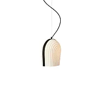 Светильник подвесной ARC 154896-60 ImperiumLoft белый 1 лампа, основание чёрное в стиле современный 