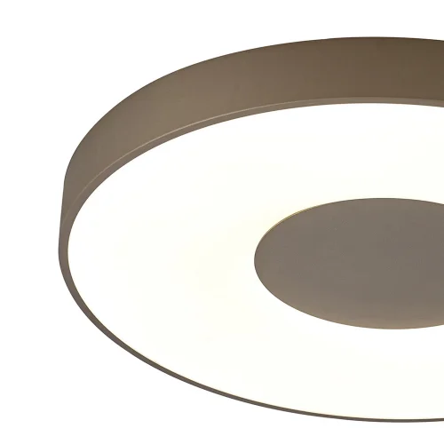 Светильник потолочный LED с пультом Coin 7690 Mantra коричневый белый 1 лампа, основание коричневое в стиле современный хай-тек с пультом фото 2