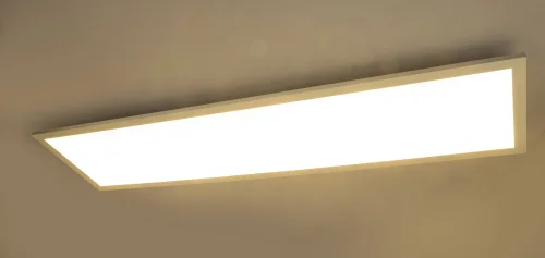 Светильник потолочный LED с пультом Rosi 41604D4F Globo белый 1 лампа, основание белое в стиле современный с пультом квадраты фото 3
