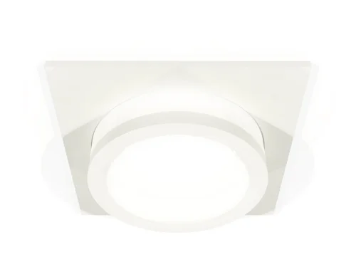 Светильник точечный Techno spot XC7631041 Ambrella light белый 1 лампа, основание белое в стиле современный 