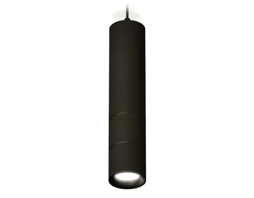 Светильник подвесной Techno spot XP7402075 Ambrella light чёрный 1 лампа, основание чёрное в стиле современный хай-тек 