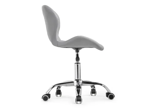 Компьютерное кресло Trizor gray 15335 Woodville, серый/экокожа, ножки/металл/хром, размеры - *810***530*530 фото 4