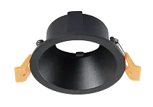 Светильник точечный CLT 006C1 BL Crystal Lux чёрный 1 лампа, основание чёрное в стиле современный 