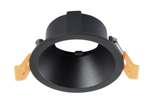Светильник точечный CLT 006C1 BL Crystal Lux чёрный 1 лампа, основание чёрное в стиле современный 