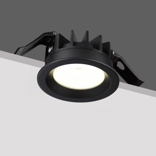 Светильник точечный LED Rayne 359841 Novotech чёрный на 1 лампу, основание чёрное в стиле хай-тек круглый фото 7