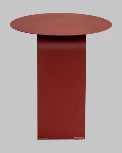 Журнальный столик Arwel, металл, бордовый УТ000040312 Stool Group столешница бордовая из металл фото 6