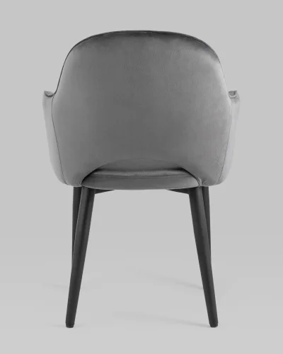 Стул Венера диамант NEW, велюр серый NP (набор 2 шт) УТ000038675 Stool Group, серый/велюр, ножки/металл/, размеры - ***** фото 4