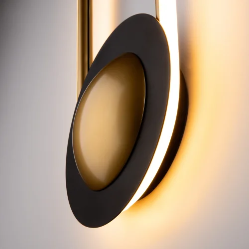 Бра LED Link MOD357WL-L16BS3K1 Maytoni латунь на 1 лампу, основание латунь в стиле современный минимализм фото 13