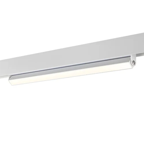 Трековый светильник для низковольтного шинопровода LED Flum 358540 Novotech белый для шинопроводов серии Flum белый фото 4