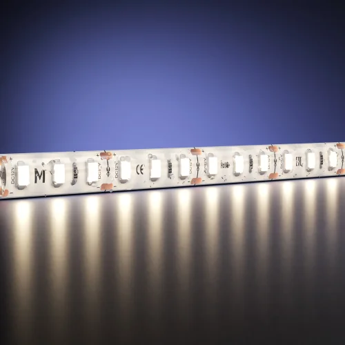 Светодиодная лента 12В 2835 9,6Вт/м 3000К 5м IP 65 201034 Maytoni цвет LED тёплый белый 3000K, световой поток 910Lm фото 3