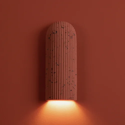 Бра Terra FR5582WL-01R1 Freya красный на 1 лампу, основание красное в стиле современный мемфис фото 9 Бра Terra FR5582WL-01R1 Freya красный на 1 лампу, основание красное в стиле современный мемфис фото 9