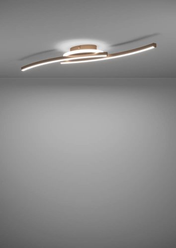 Светильник потолочный LED Lungolago 901221 Eglo бронзовый на 1 лампу, основание бронзовое в стиле современный хай-тек фото 7