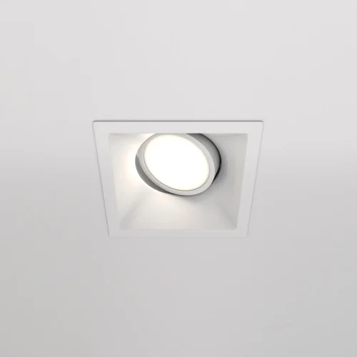 Светильник точечный Dot DL029-2-01W Maytoni белый 1 лампа, основание белое в стиле современный  фото 4