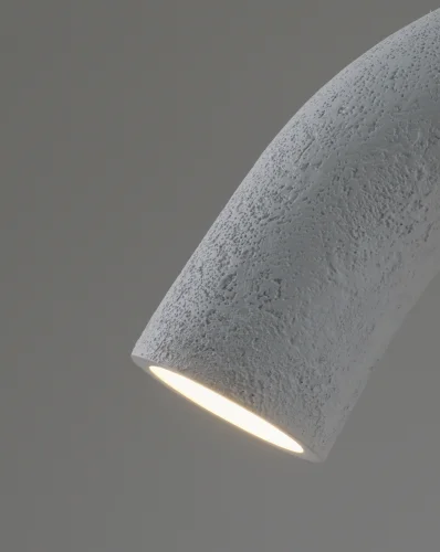 Светильник подвесной LED Roll V11671-PL Moderli белый на 1 лампу, основание белое в стиле современный лофт фото 4